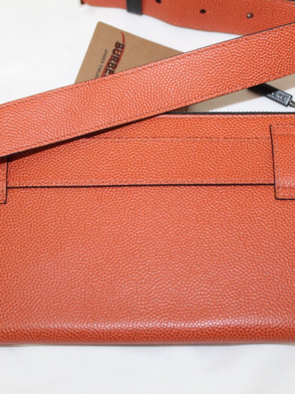 NWT Burberry Olympia Leather Belt Bag Bum Pak Sling Shoulder Bag Pouch Adjustabl - Picture 5 of 15